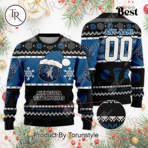 NBA Minnesota Timberwolves Special Christmas Ugly Sweater Design