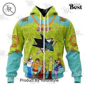 NHL San Jose Sharks Special Scooby Doo Design Hoodie