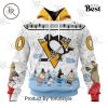 NHL San Jose Sharks Special Peanuts Ice Skating Design Hoodie