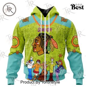 NHL Chicago Blackhawks Special Scooby Doo Design Hoodie