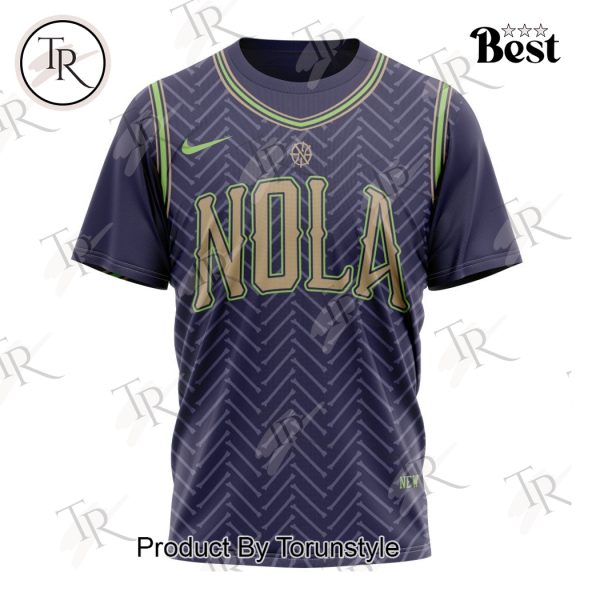 NBA New Orleans Pelicans Special 2025 City Edition Hoodie