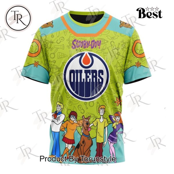 NHL Edmonton Oilers Special Scooby Doo Design Hoodie