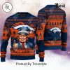 Detroit Lions Christmas Donald Trump Knitted Sweater