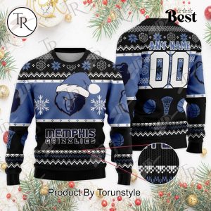 NBA Memphis Grizzlies Special Christmas Ugly Sweater Design