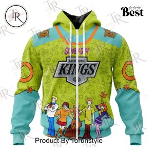 NHL Los Angeles Kings Special Scooby Doo Design Hoodie