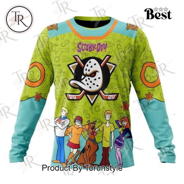 NHL Anaheim Ducks Special Scooby Doo Design Hoodie