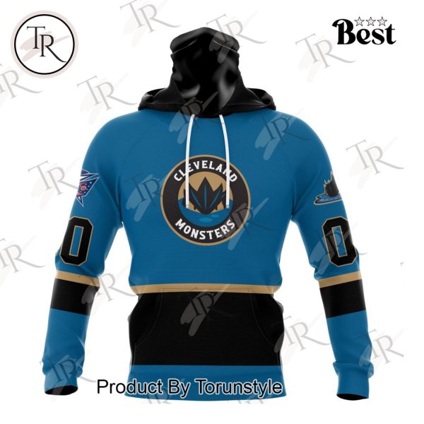 AHL Cleveland Monsters Personalized 2024 Home Kits Hoodie