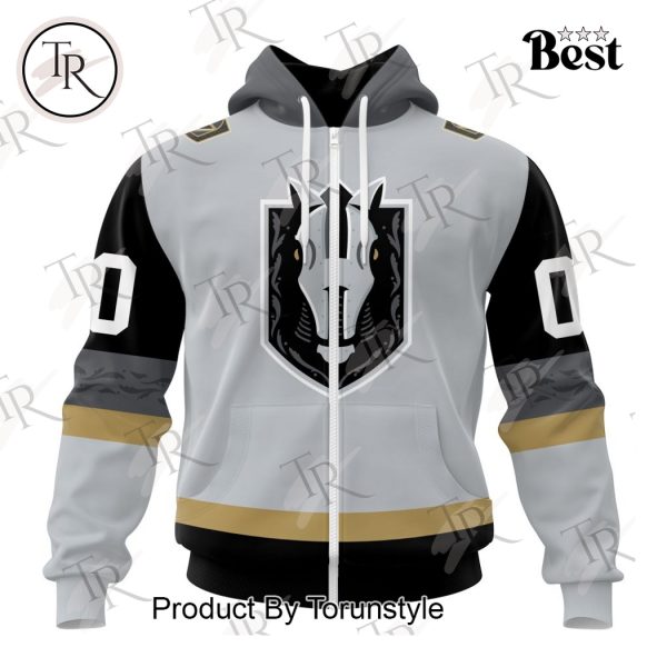 AHL Henderson Silver Knights Personalized 2024 Home Kits Hoodie