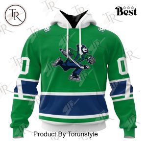 Personalized AHL Abbotsford Canucks Color Jersey Style Hoodie