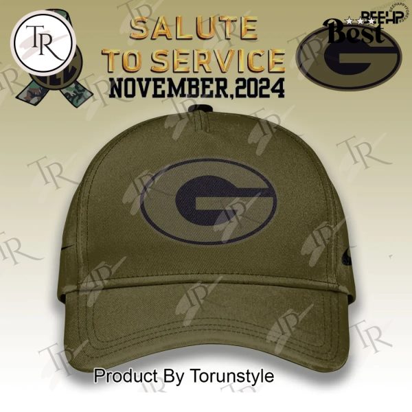 Georgia Bulldogs Camo 2024 Salute to Service Combo Hoodie, Longpants, Cap