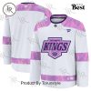 NHL Florida Panthers 2024 Hockey Fights Cancer Practice Jersey – White