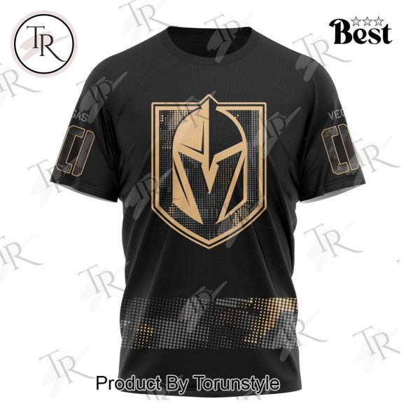 NHL Vegas Golden Knights Personalized Military Appreciation Design Hoodie