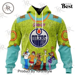 NHL Edmonton Oilers Special Scooby Doo Design Hoodie