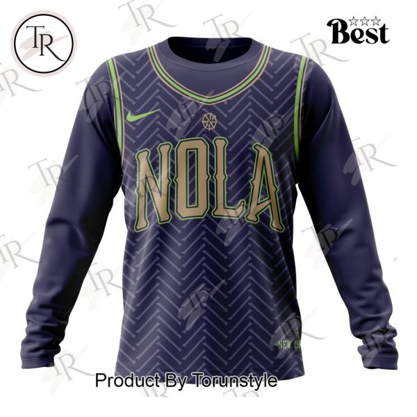 NBA New Orleans Pelicans Special 2025 City Edition Hoodie