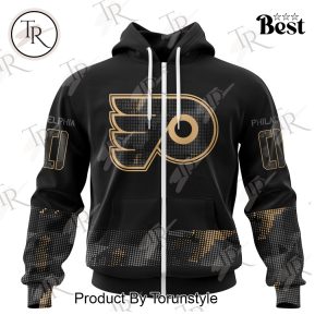 NHL Philadelphia Flyers Personalized Military Appreciation Design Hoodie