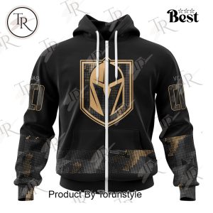 NHL Vegas Golden Knights Personalized Military Appreciation Design Hoodie