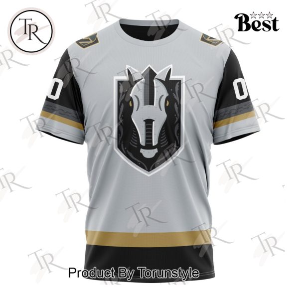 AHL Henderson Silver Knights Personalized 2024 Home Kits Hoodie