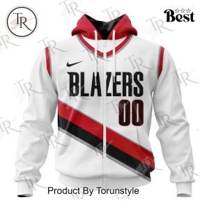 NBA Portland Trail Blazers Personalized 2025 Association Kits Hoodie