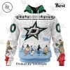 NHL Detroit Red Wings Special Peanuts Ice Skating Design Hoodie