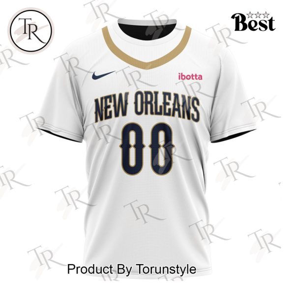 NBA New Orleans Pelicans Personalized 2025 Association Kits Hoodie