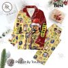 Ariana Grande We Can’t Be Friends, Santa Tell Me If You’re Really There Merry Christmas Button Down Pajamas Set