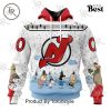 NHL New York Islanders Special Peanuts Ice Skating Design Hoodie