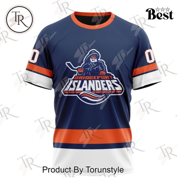 AHL Bridgeport Islanders Personalized 2024 Home Kits Hoodie