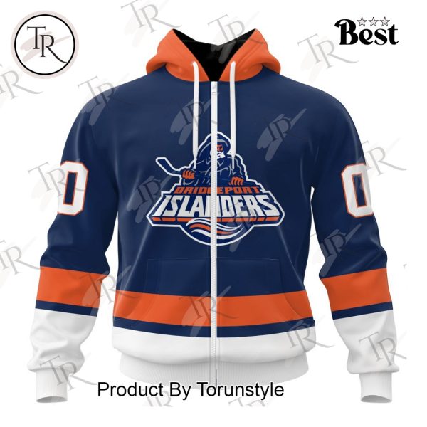 AHL Bridgeport Islanders Personalized 2024 Home Kits Hoodie