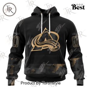 NHL Colorado Avalanche Personalized Military Appreciation Design Hoodie