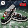 NFL Los Angeles Chargers Ho Ho Ho Christmas Custom Name Hey Dude Shoes