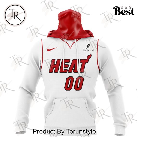 NBA Miami Heat Personalized 2025 Association Kits Hoodie