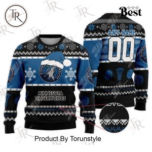 NBA Minnesota Timberwolves Special Christmas Ugly Sweater Design