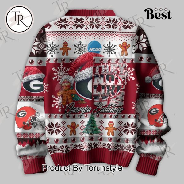 They Not Like Us Georgia Bulldogs Knitted Sweater