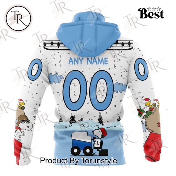 NHL Utah Hockey Club Special Peanuts Ice Skating Design Hoodie