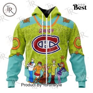 NHL Montreal Canadiens Special Scooby Doo Design Hoodie