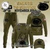 Rutgers Scarlet Knights Camo 2024 Salute to Service Combo Hoodie, Longpants, Cap