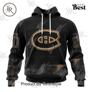 NHL Montreal Canadiens Personalized Military Appreciation Design Hoodie