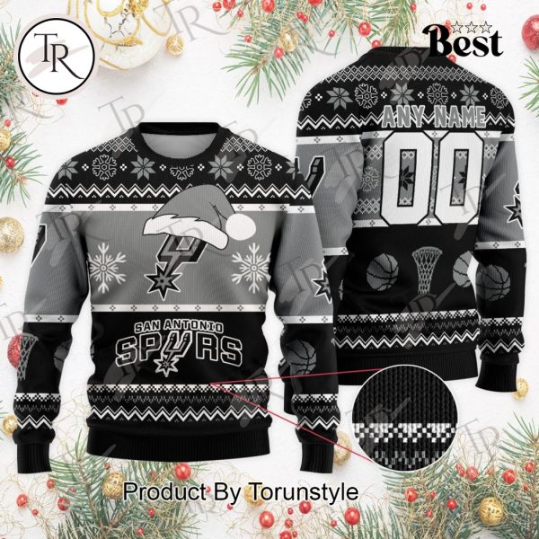 NBA San Antonio Spurs Special Christmas Ugly Sweater Design