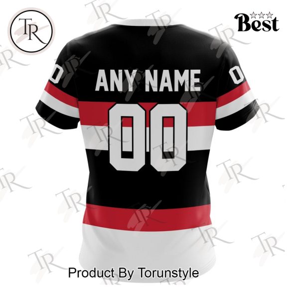 AHL Belleville Senators Personalized 2024 Home Kits Hoodie