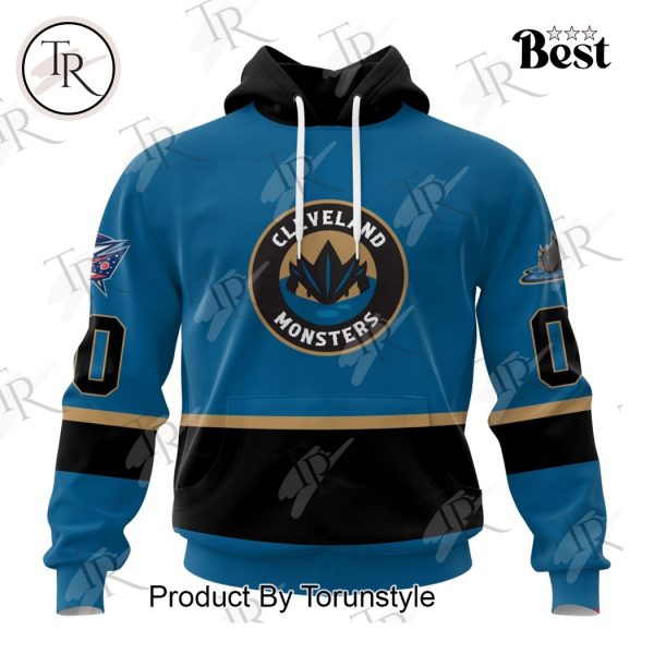 AHL Cleveland Monsters Personalized 2024 Home Kits Hoodie