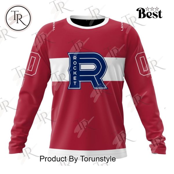 AHL Laval Rocket Personalized 2024 Home Kits Hoodie