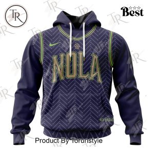 NBA New Orleans Pelicans Personalized 2025 Association Kits Hoodie