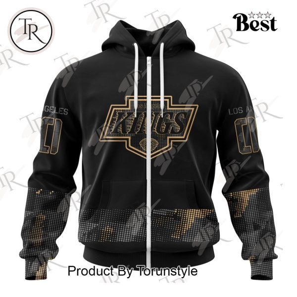 NHL Los Angeles Kings Personalized Military Appreciation Design Hoodie