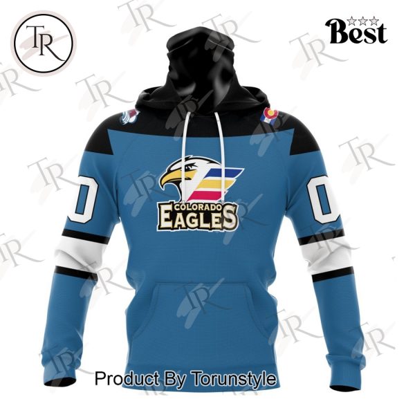 AHL Colorado Eagles Personalized 2024 Home Kits Hoodie