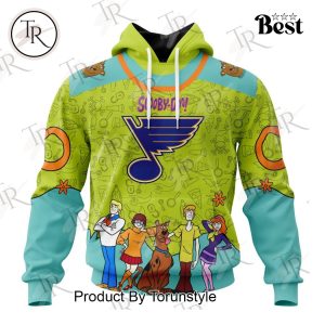 NHL St. Louis Blues Special Scooby Doo Design Hoodie