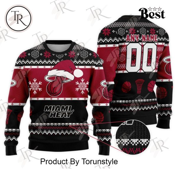 NBA Miami Heat Special Christmas Ugly Sweater Design