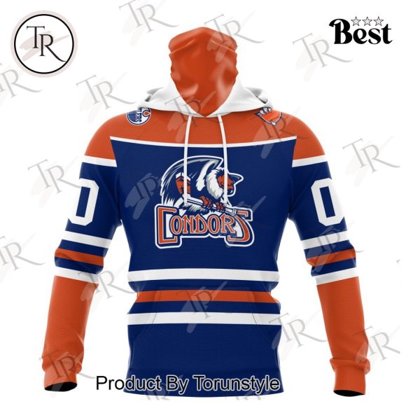 AHL Bakersfield Condors Personalized 2024 Home Kits Hoodie