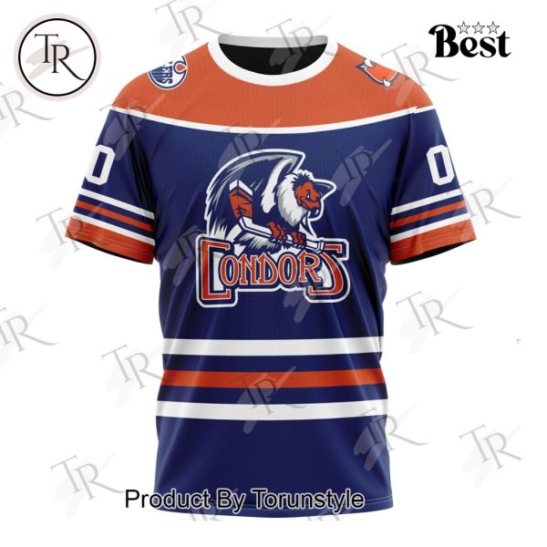 AHL Bakersfield Condors Personalized 2024 Home Kits Hoodie