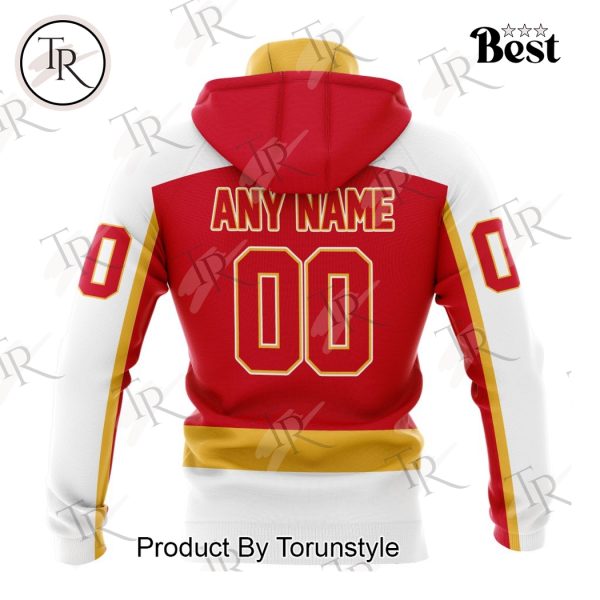 AHL Calgary Wranglers Personalized 2024 Home Kits Hoodie