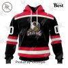 AHL Hartford Wolf Pack Personalized 2024 Home Kits Hoodie